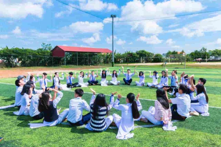 temporary school building