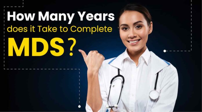 How Many Years Does It Take To Complete MDS? MDS