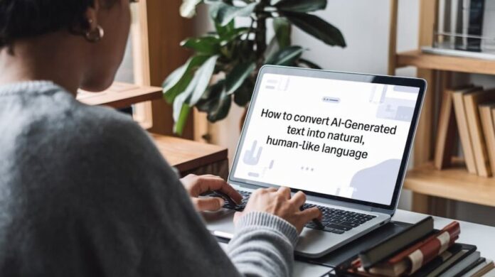 How To Convert AI-Generated Text Into Natural, Human-Like Language Convert AI-Generated Text
